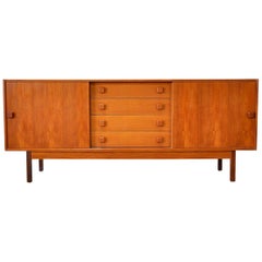 Domino Møbler Teak Credenza Bar Cabinet