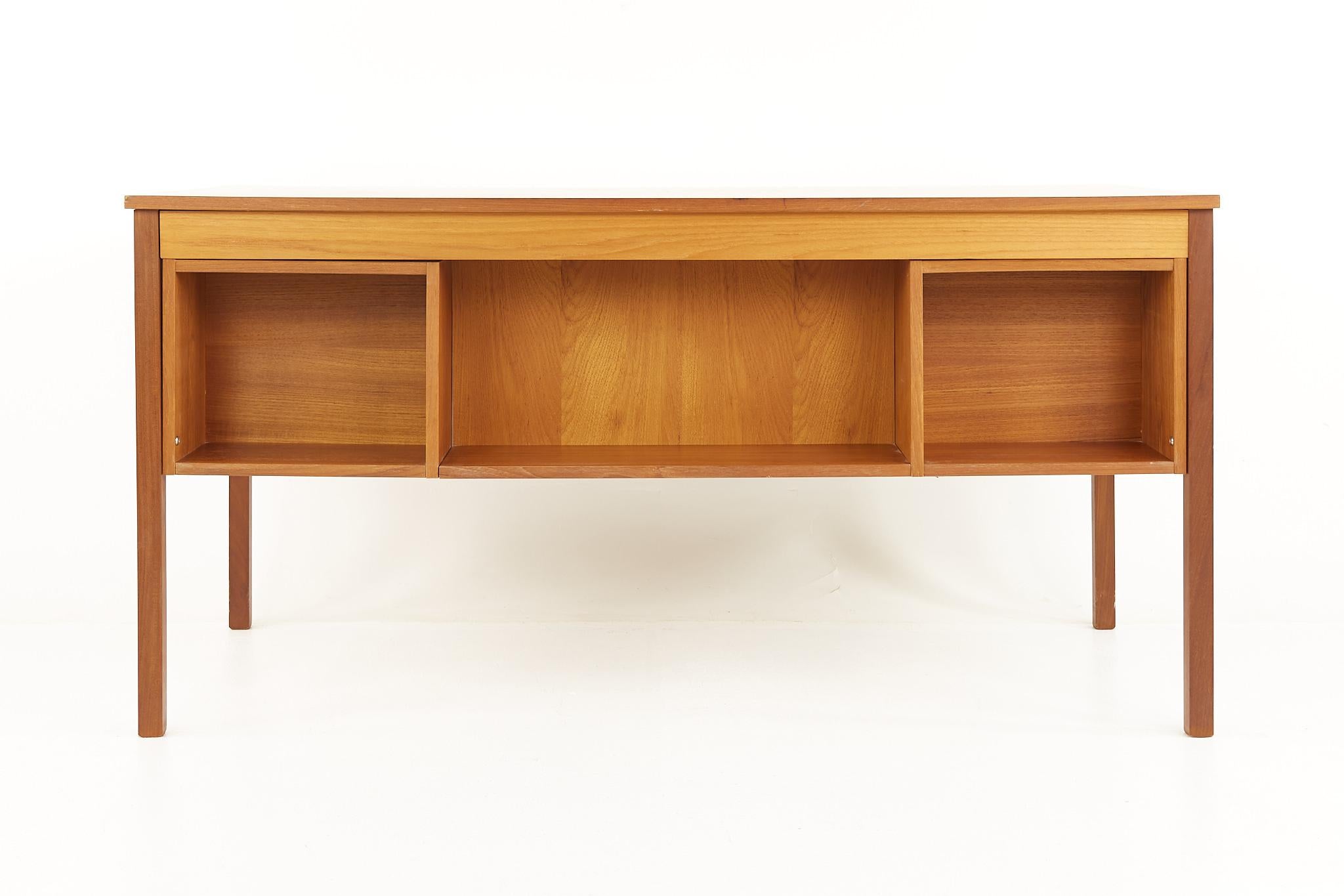 Late 20th Century Domino Mobler Mid Century Danish Teak Desk