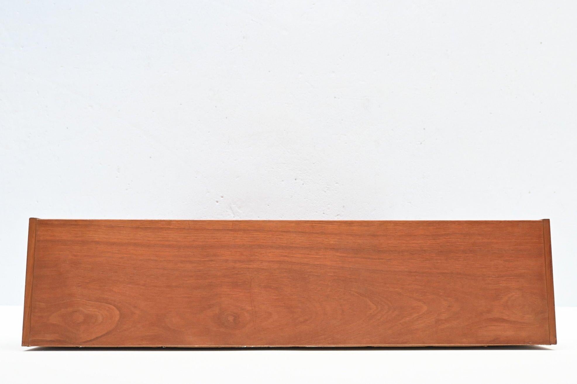 Domino Møbler Teak Bookcase Wall Unit, Denmark, 1960 1