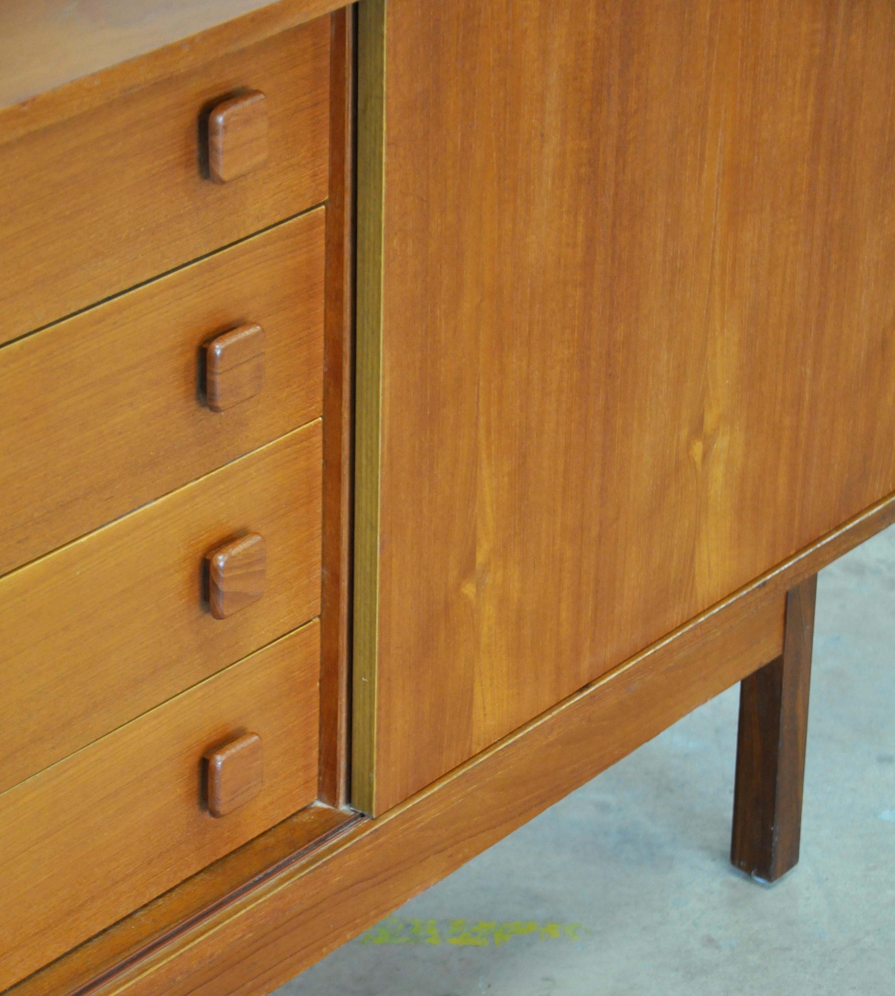 Domino Møbler Teak Credenza Bar Cabinet 3