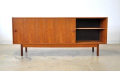 Domino Møbler Teak Credenza Bar Cabinet