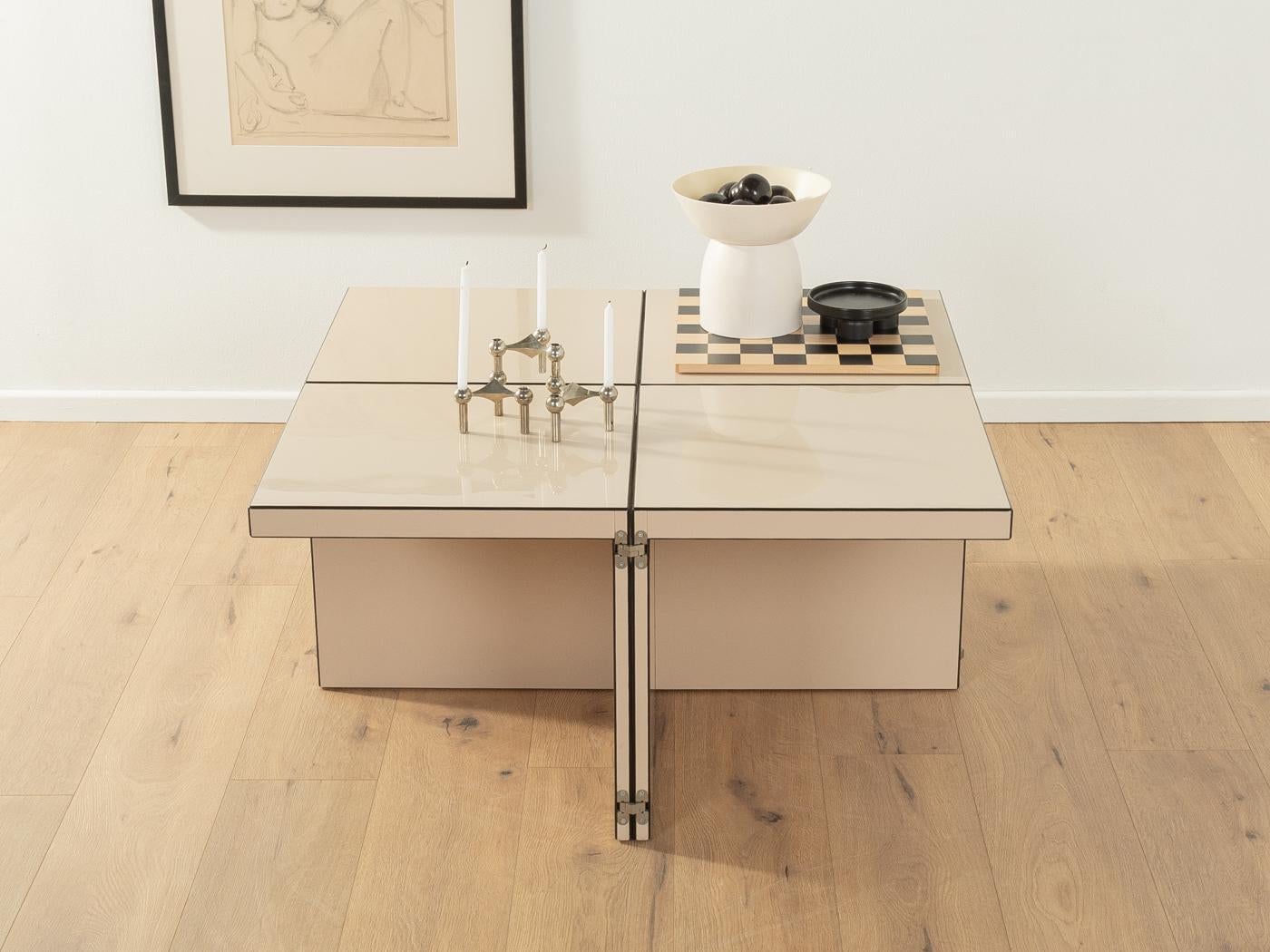 German Domino Modular Coffee Table by Rosenthal
