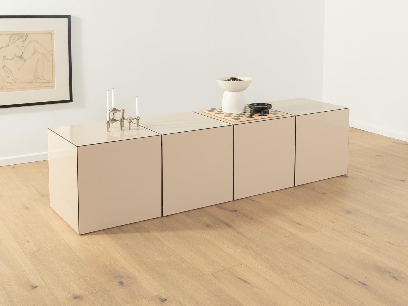 Wood Domino Modular Coffee Table by Rosenthal