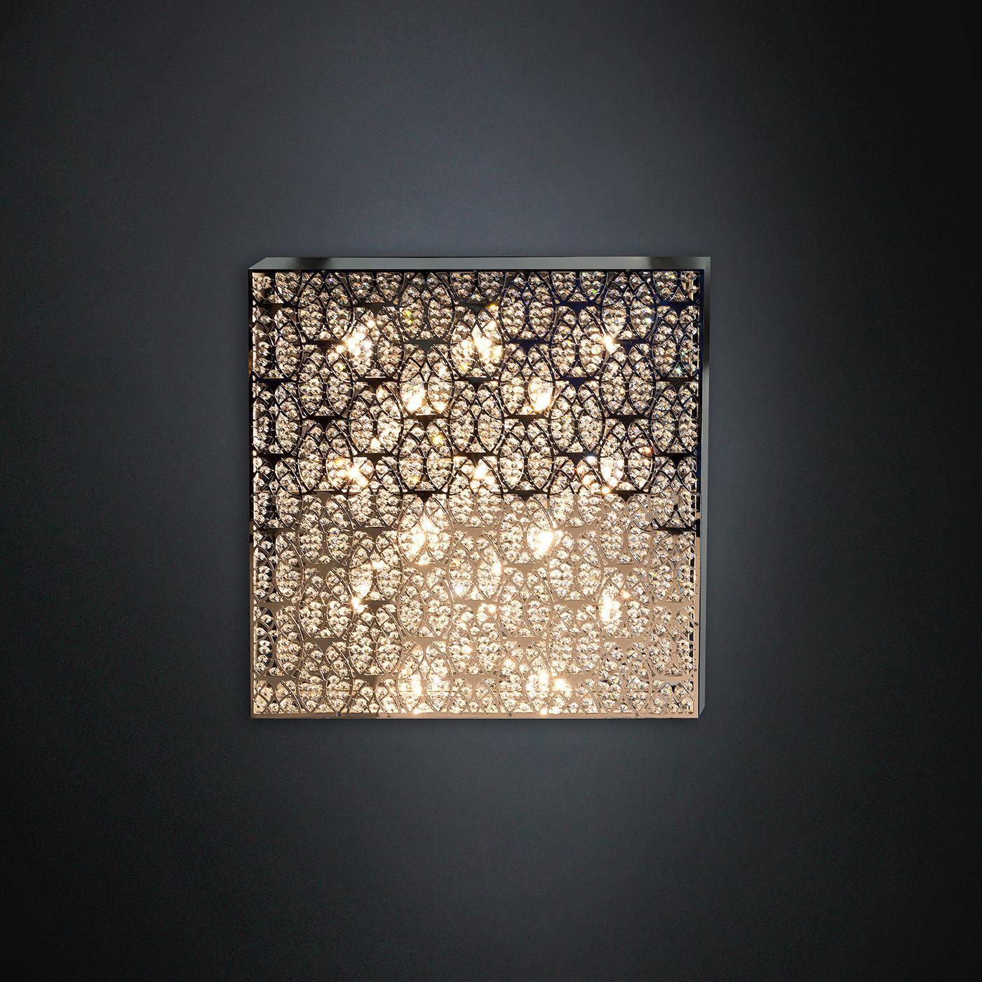 Domino Small Square Wall Lamp In New Condition In Milan, IT