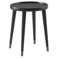 Domio Leather Side Table