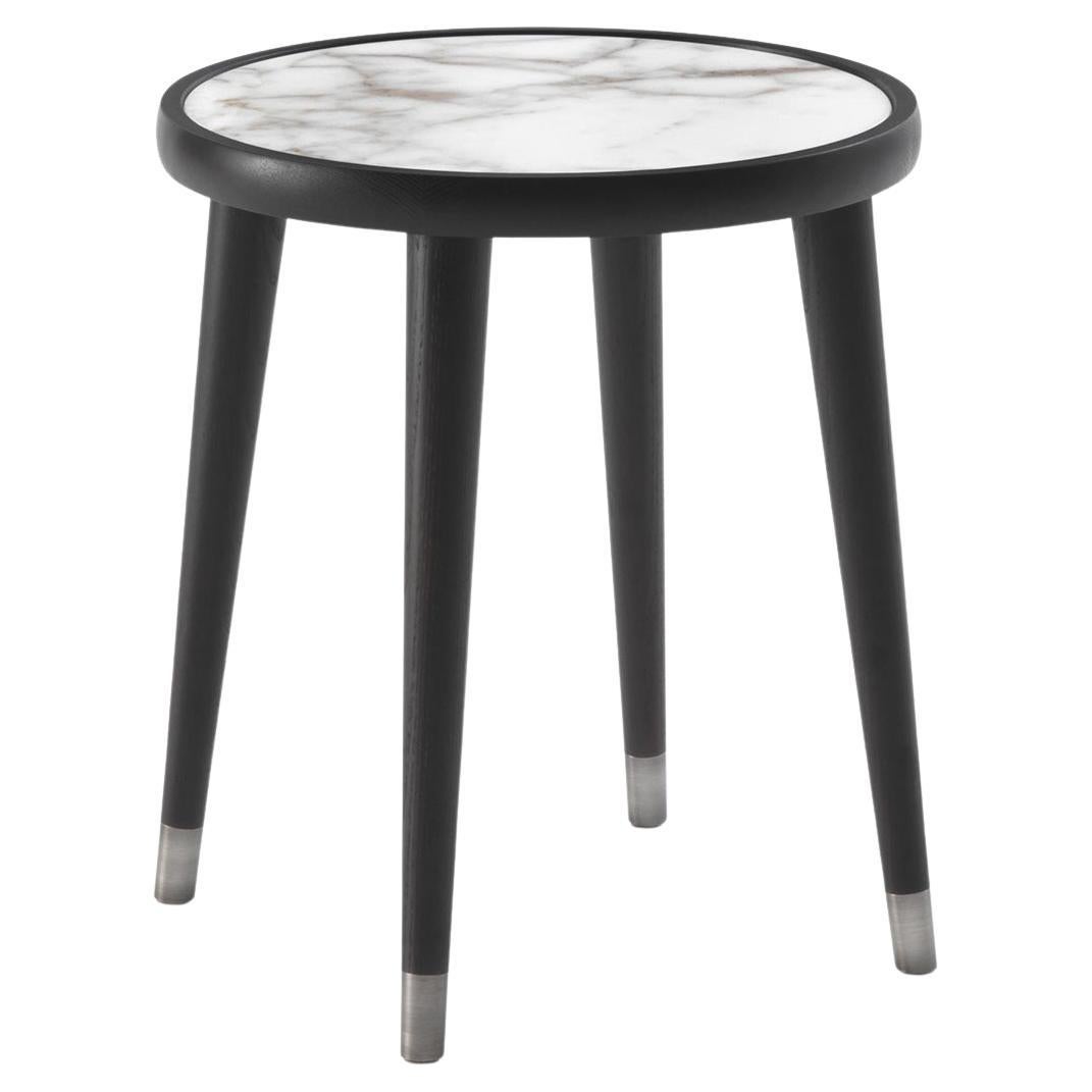 Domio Marble Side Table   For Sale