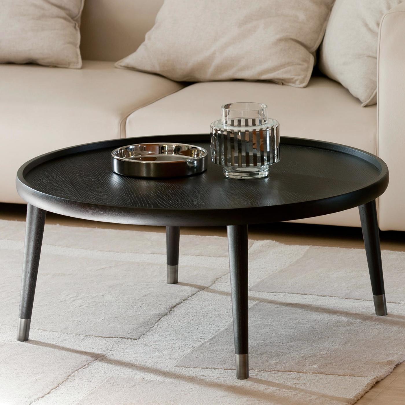 Contemporary Domio Wood Coffee Table For Sale