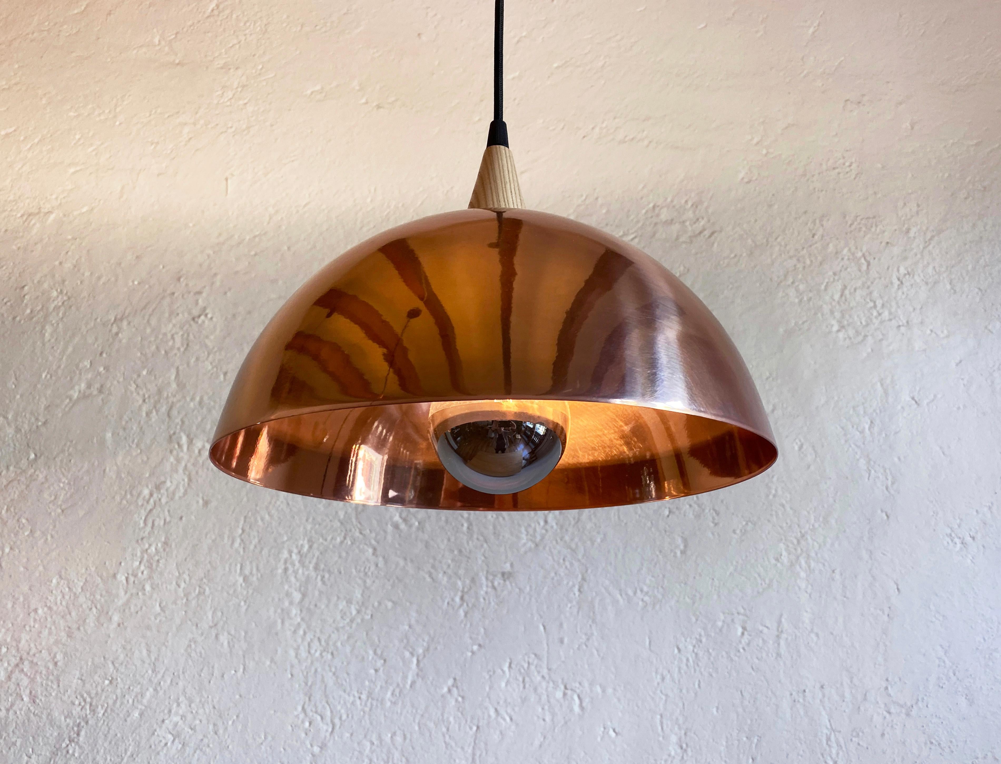 Contemporary Domo Abajo 30 Pendant Lamp, Maria Beckmann, Represented by Tuleste Factory