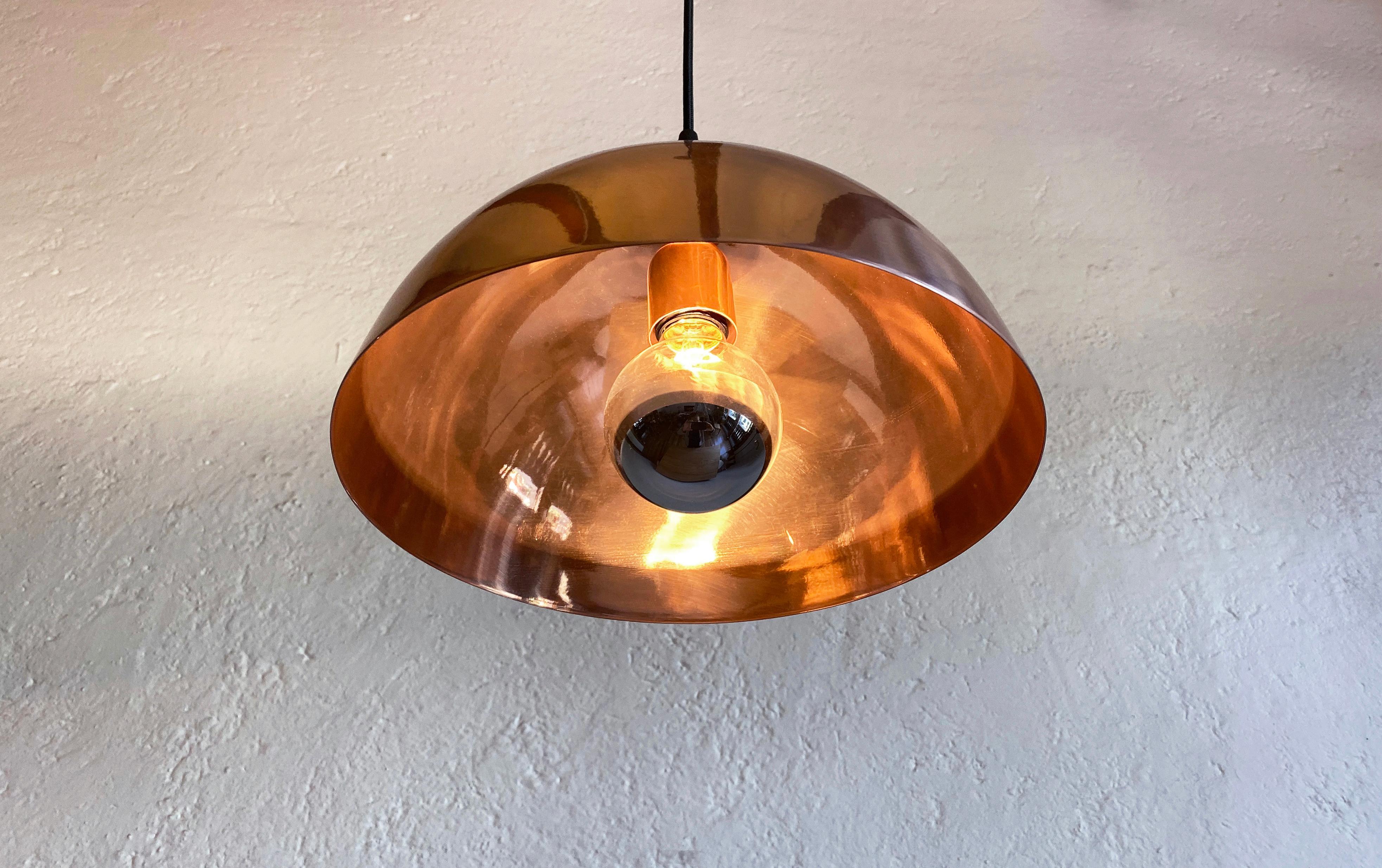 Domo Abajo 30 Pendant Lamp, Maria Beckmann, Represented by Tuleste Factory In New Condition For Sale In New York, NY