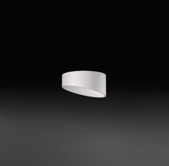 Domo Asymmetric Ceiling Light in White by Ramos & Bassols