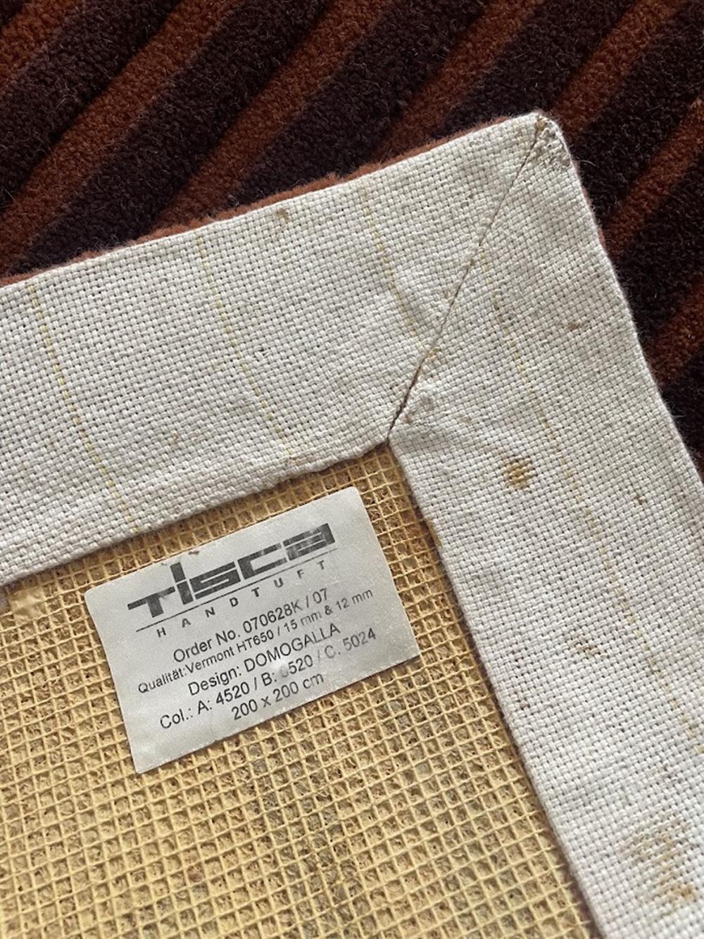 Alfombra artística Domogalla de Tisca Suiza 1980-1990 Suizo en venta