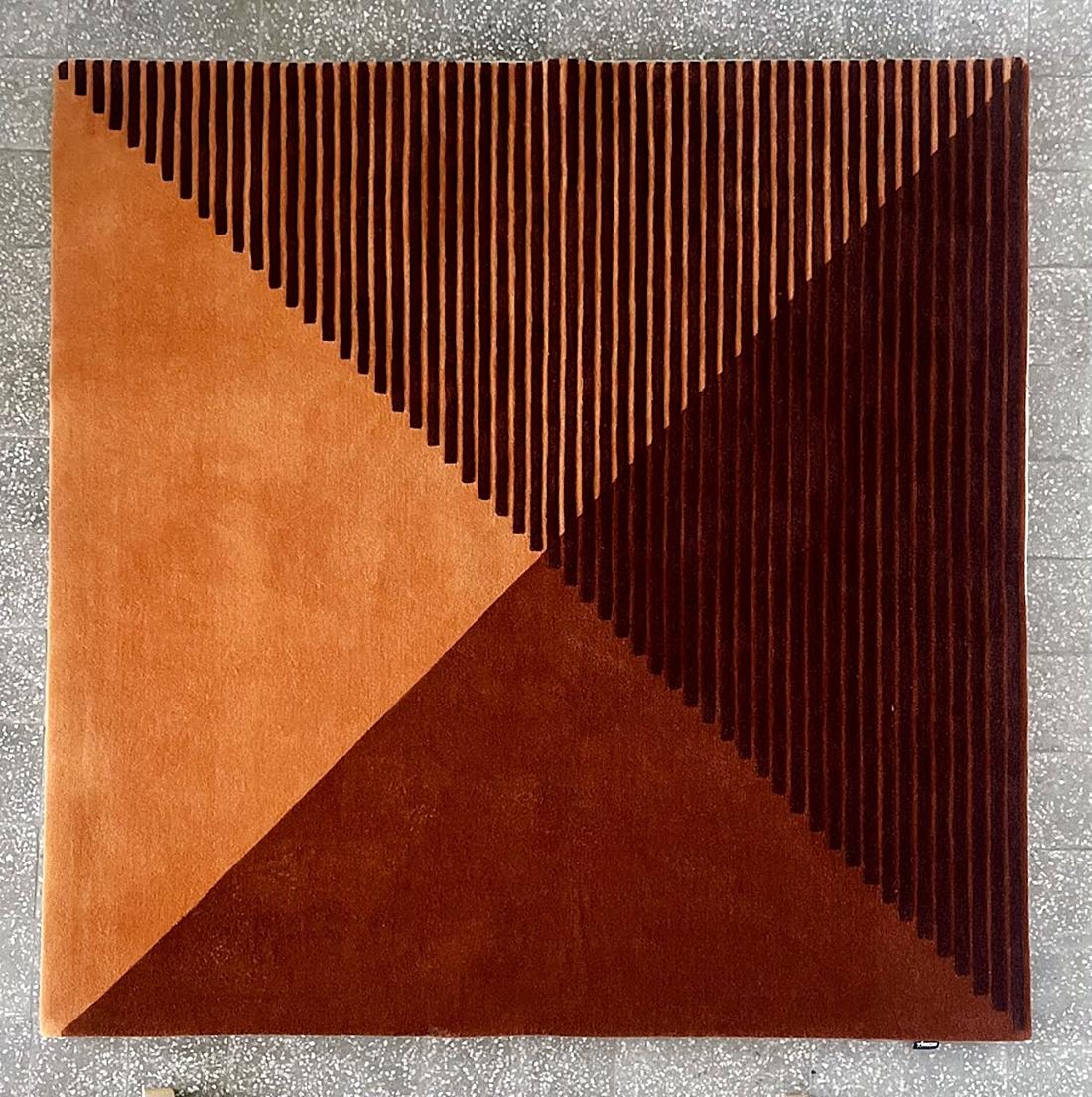 Alfombra artística Domogalla de Tisca Suiza 1980-1990 finales del siglo XX en venta
