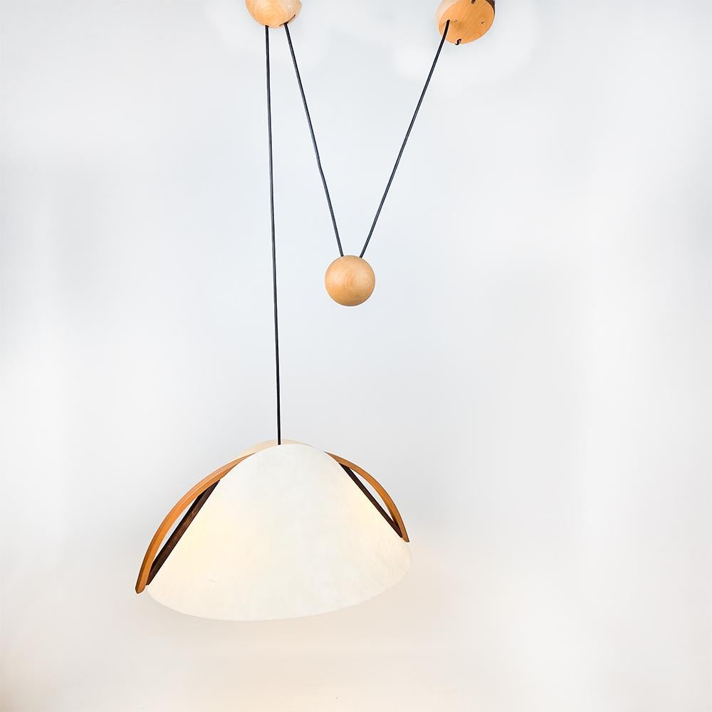 Domus ceiling lamp, 1980's In Good Condition For Sale In FERROL, ES