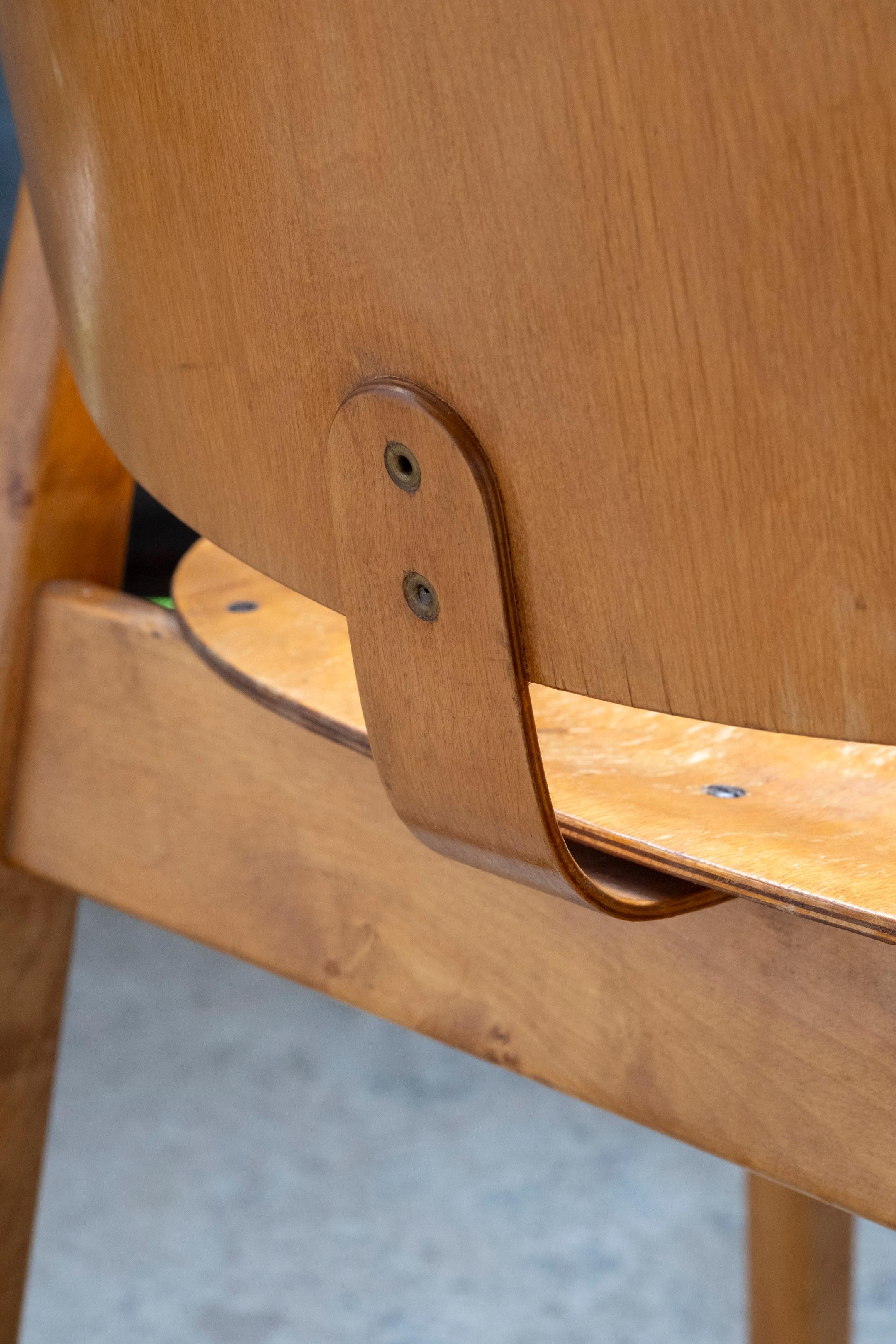 Domus Chair by Ilmari Tapiovaara, Keravan Puuteollisuus, 1950s In Good Condition For Sale In Balen, BE