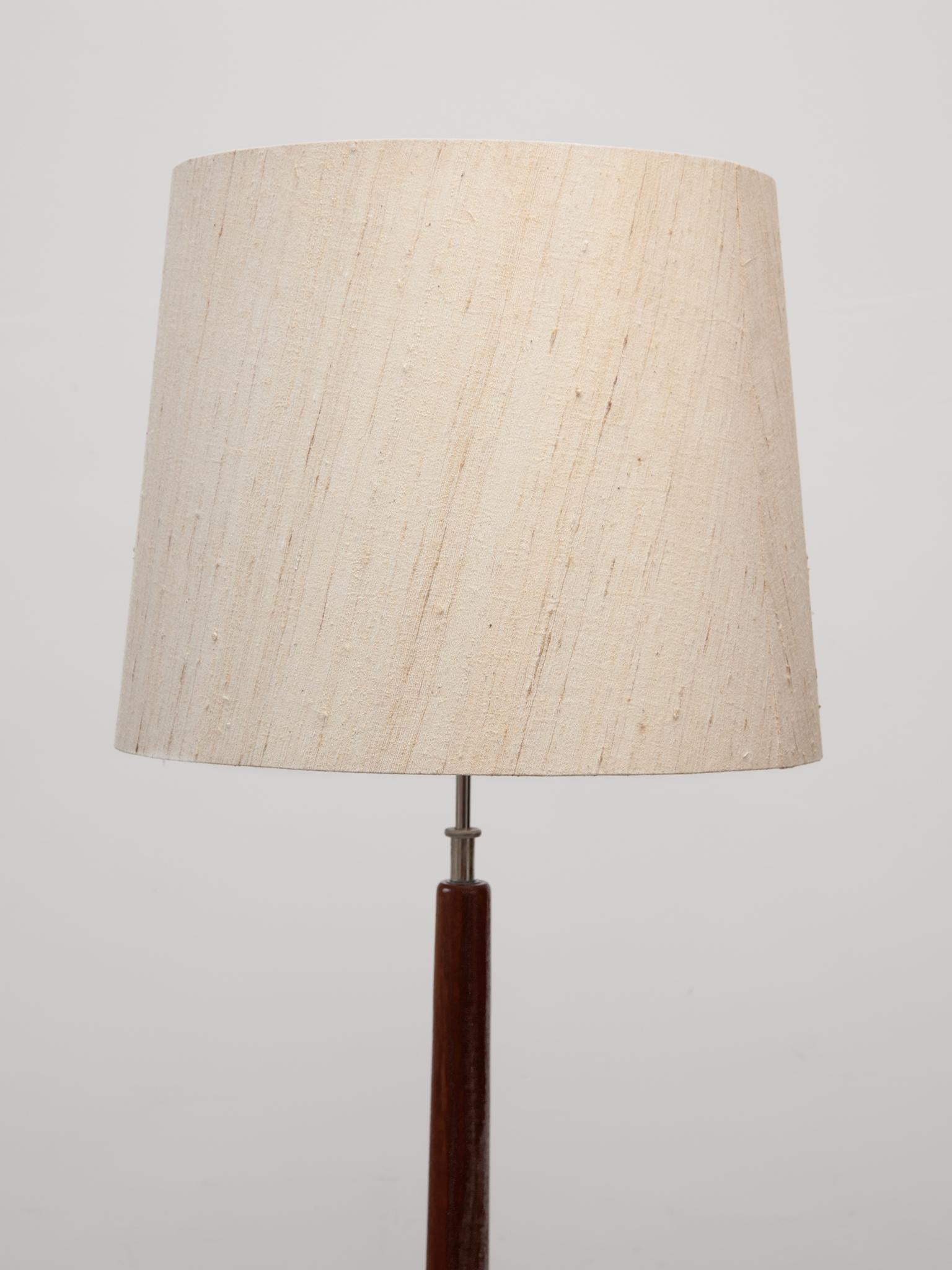 Scandinavian Modern Domus Made in Denmark Solid Teak Floor lamp, 1960s For Sale