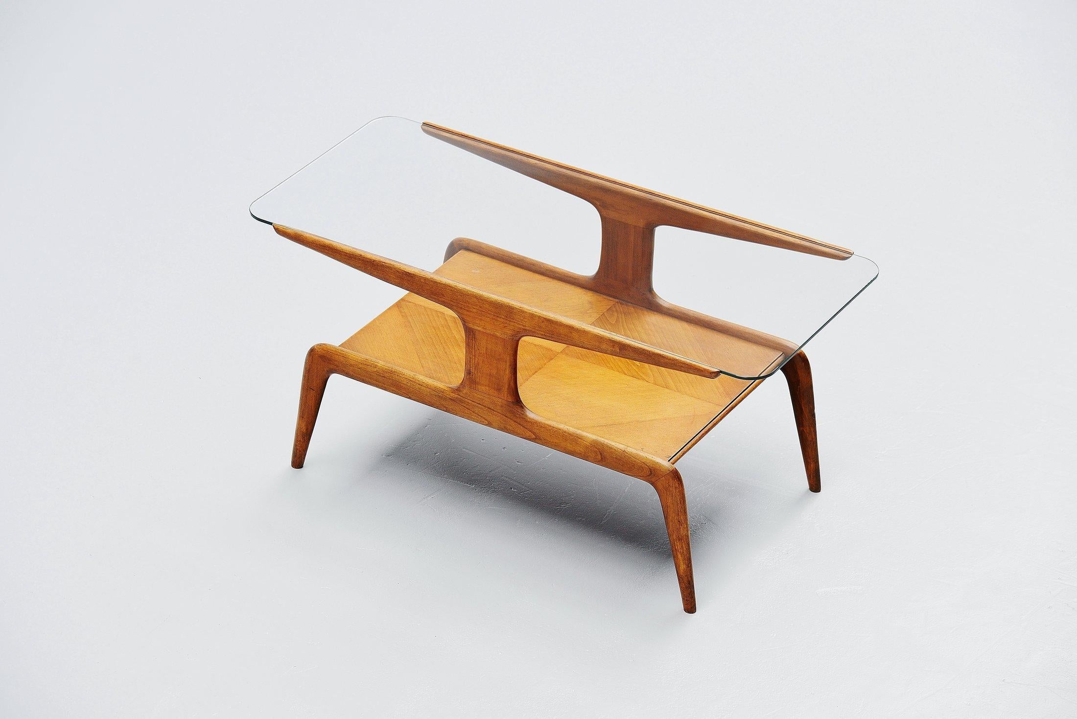 Gio Ponti Coffee Table, Italy, 1950 In Good Condition In Roosendaal, Noord Brabant