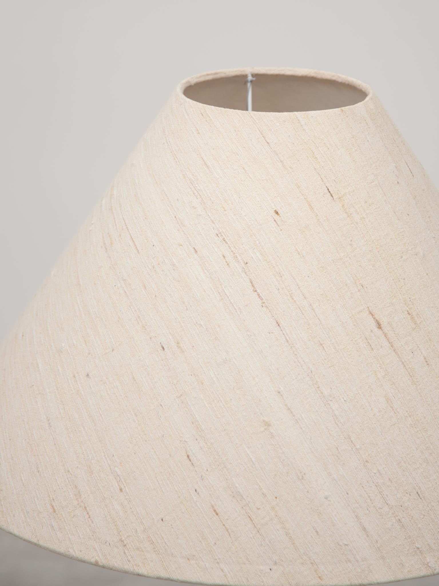 Mid-20th Century Domus Set of Two Large Table Lamps in Solid Teak, 1960s