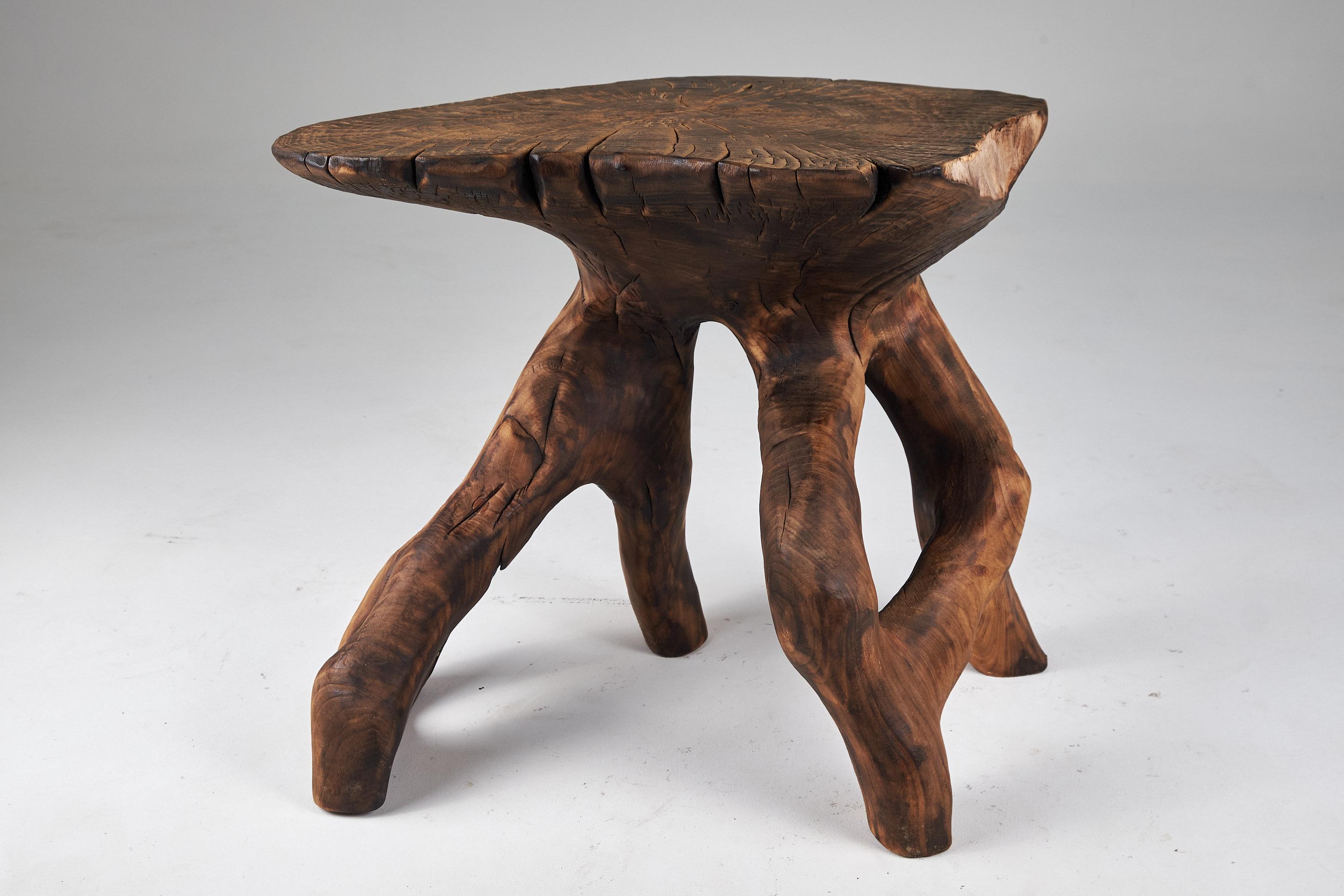 Domus is a coffee table made from a single block of wood.‎ The purpose of this coffee table is to be placed next to a warm hearth, a place where the whole family gathers and tells stories on long winter nights.‎ Functional sculpture carved from a