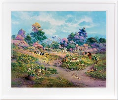 Go Ask Alice, an Original Lithograph by Don A. Peters