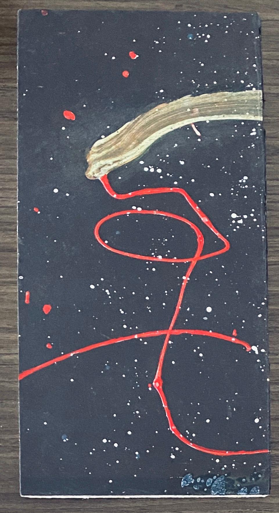 *La carta raffigurata dopo il dipinto non è inclusa. 

Dongkuk Ahn (1937-2013), meglio conosciuto come Don Ahn, era un artista sudcoreano e maestro di t'ai chi che risiedeva a New York.
Don Ahn (Ahn Dong Kuk) è nato a Seul, in Corea. Ha studiato