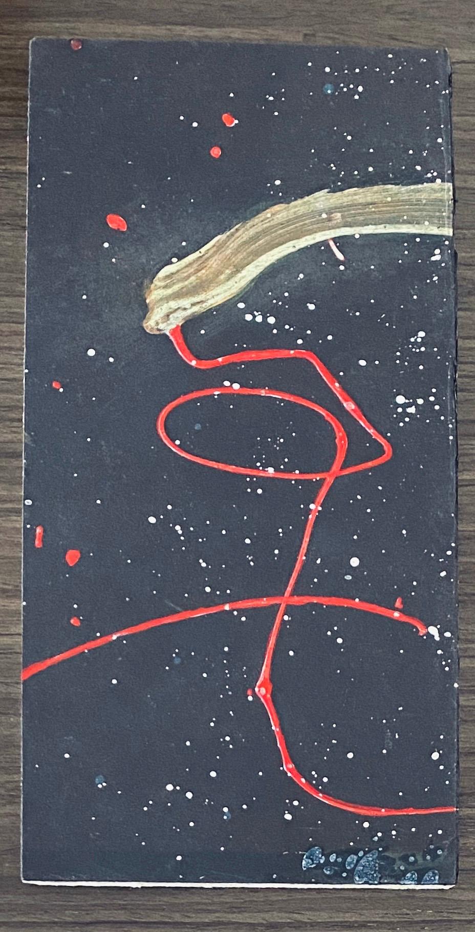 Astrazione gestuale, miniatura di pittura espressionista astratta coreana in vendita 1