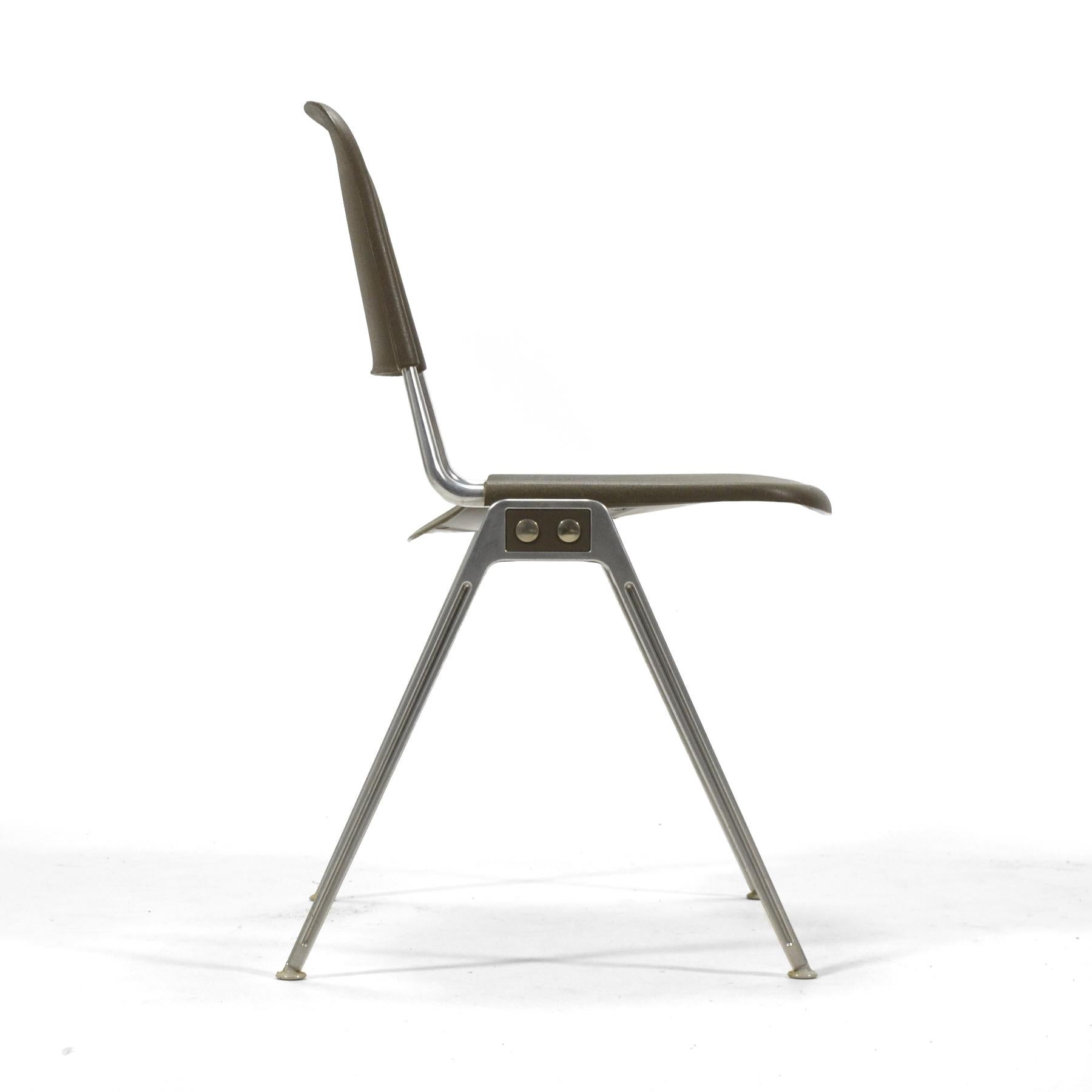 American Don Albinson Stacking Side Chairs by Knoll Set of 14 For Sale