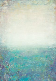 Aqua Turquoise 211106, Painting, Acrylic on Canvas