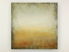 Golden Field 210408, Painting, Acrylic on Canvas