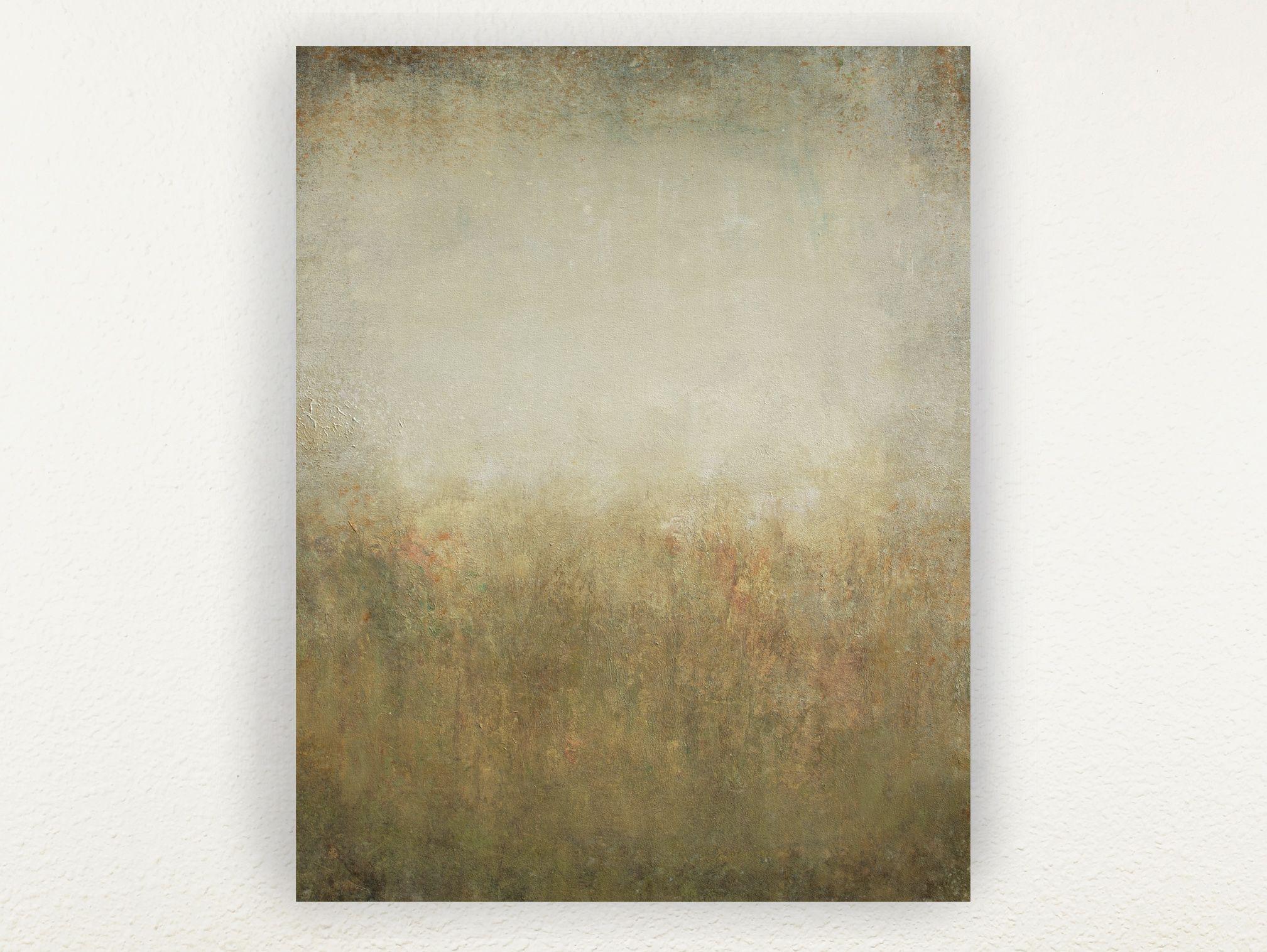 Campo mattutino 230408, Pittura, Acrilico su tela - Painting di Don Bishop