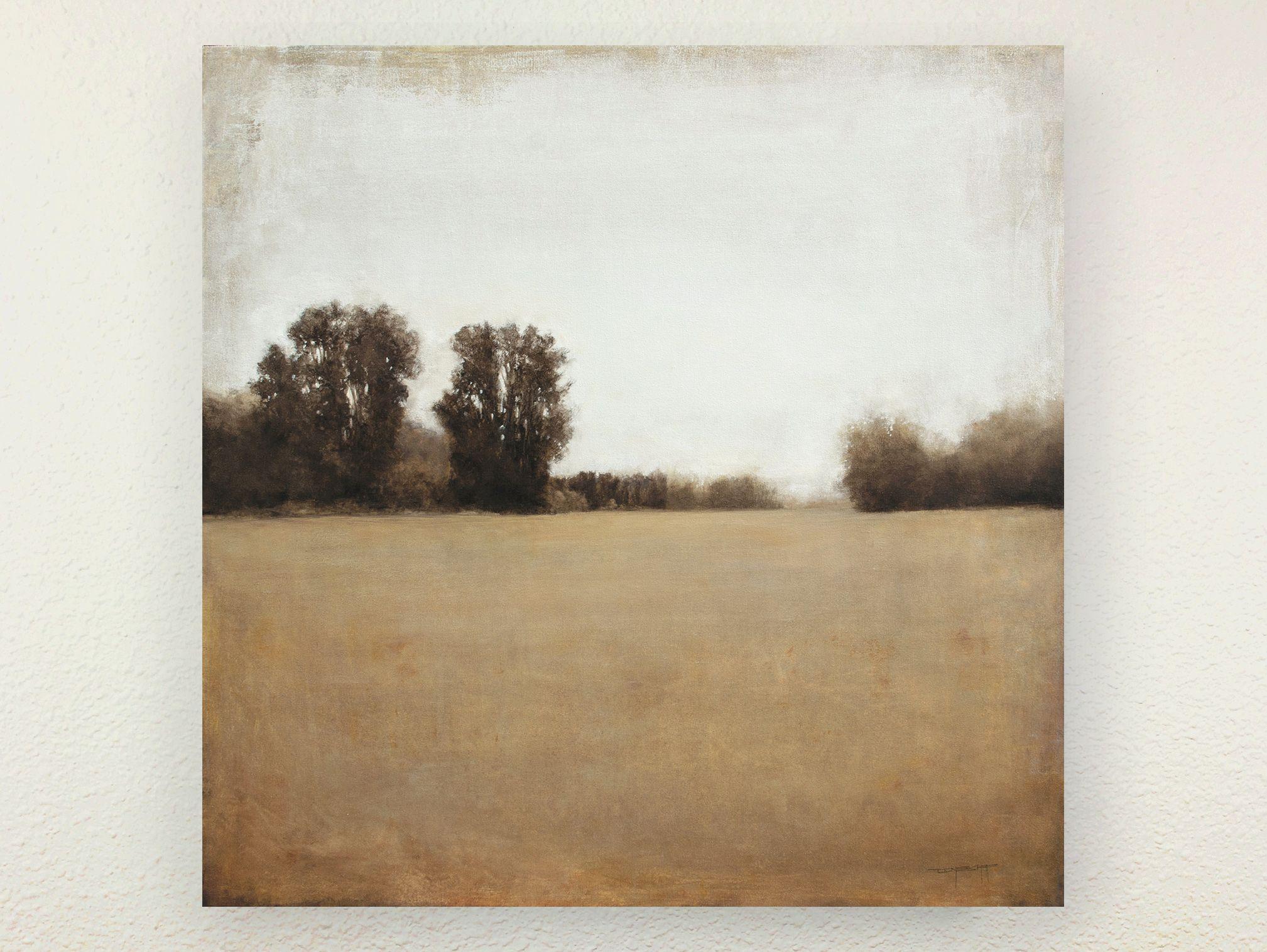 Nebbia mattutina oro 211120, Pittura, Olio su tela - Painting Impressionismo di Don Bishop