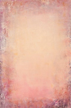 Pink And Peach 211103, Painting, Acrylic on Canvas