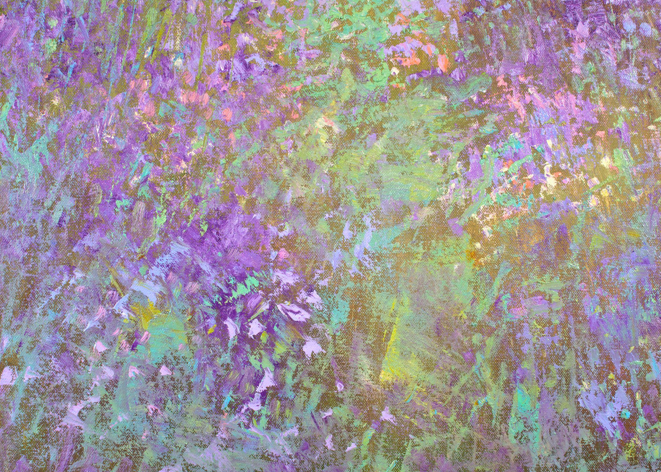 impressionist flower field