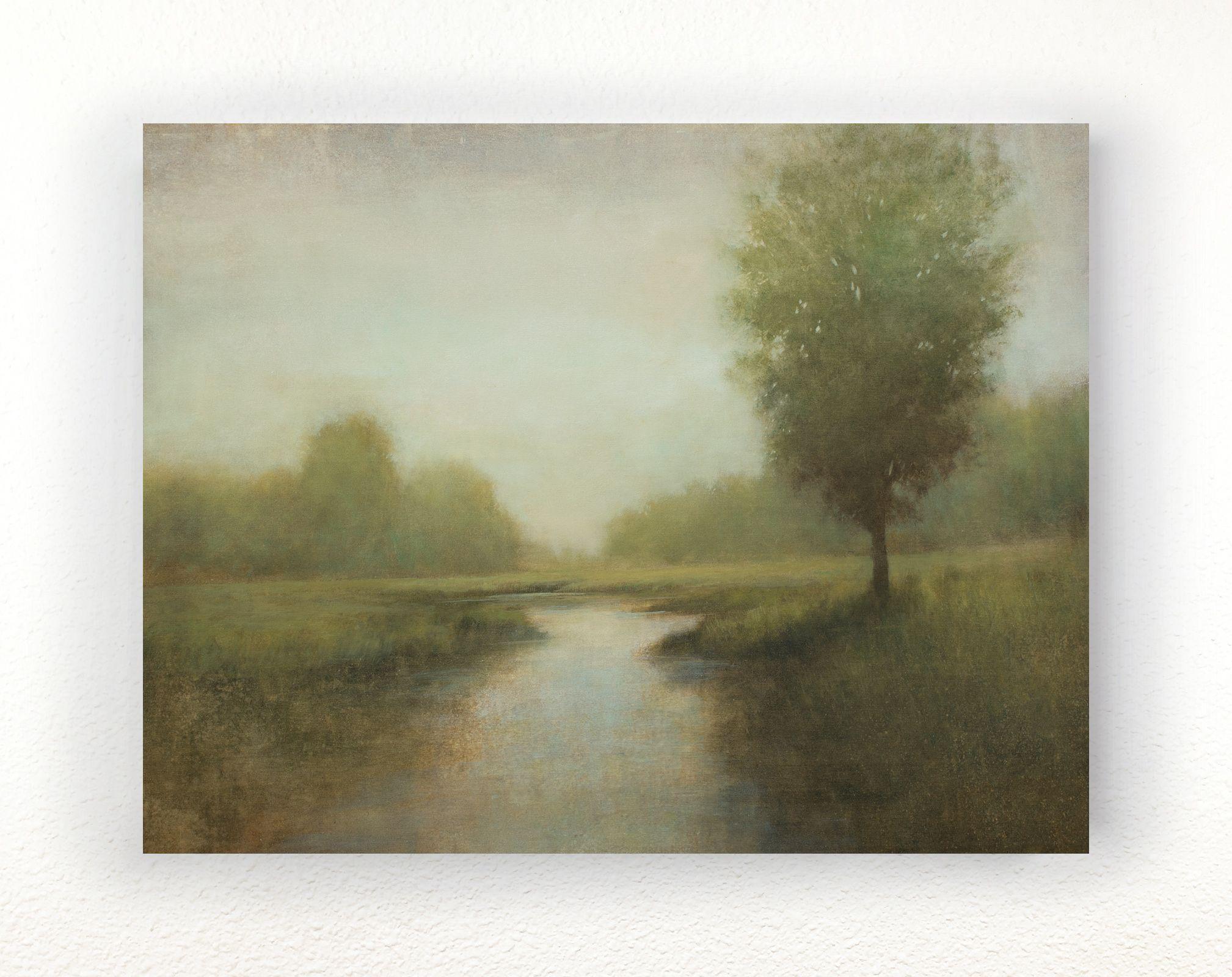 Bagliore di primavera 240206, Pittura, Olio su tela - Painting Impressionismo di Don Bishop