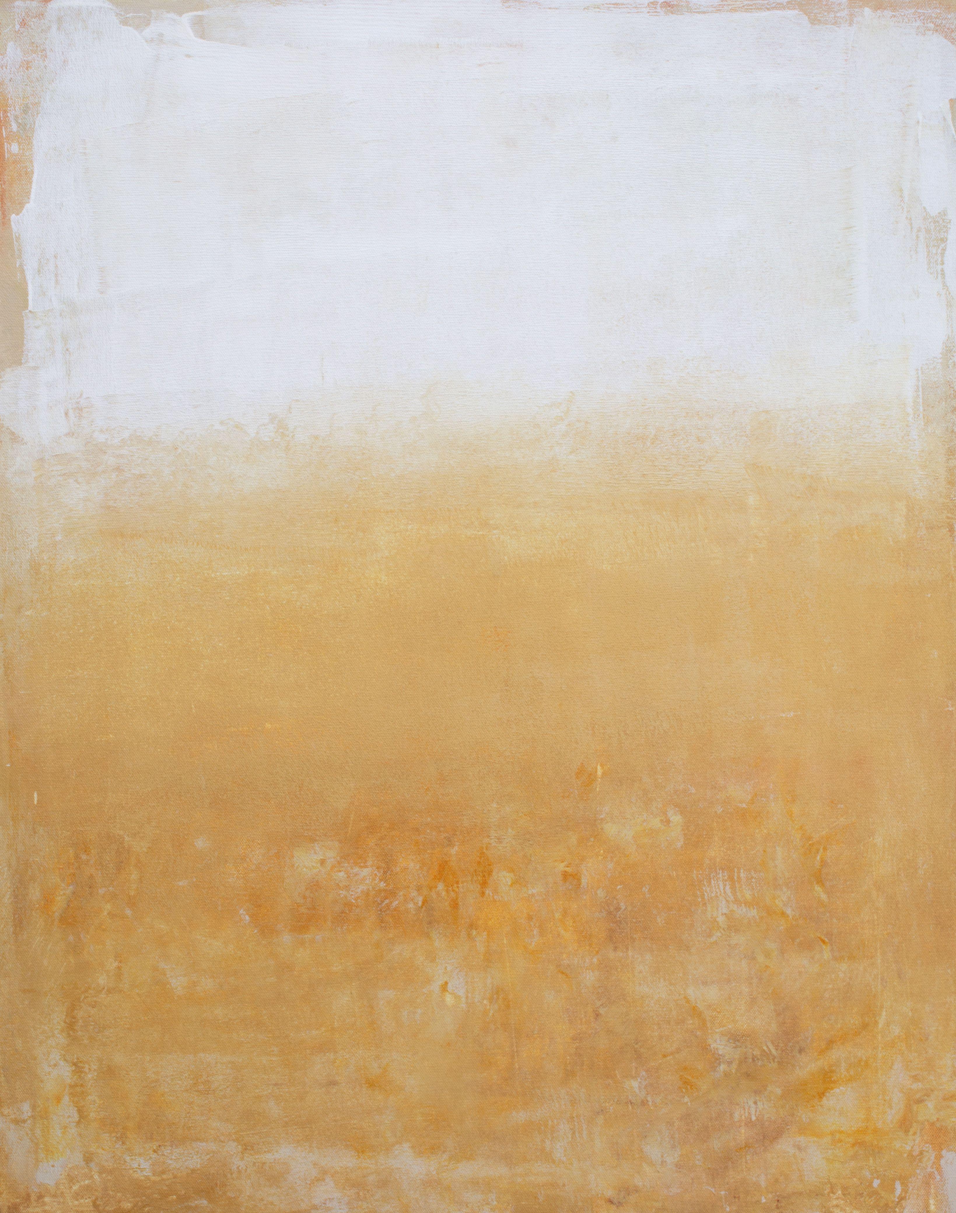 Abstract Painting de Don Bishop - Campo dorado de verano, Pintura, Acrílico sobre lienzo