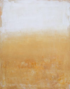 Summer Golden Field, Painting, Acrylic on Canvas