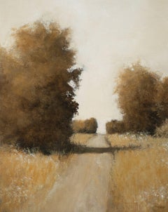 Summer Road 220802, Painting, Oil on MDF Panel