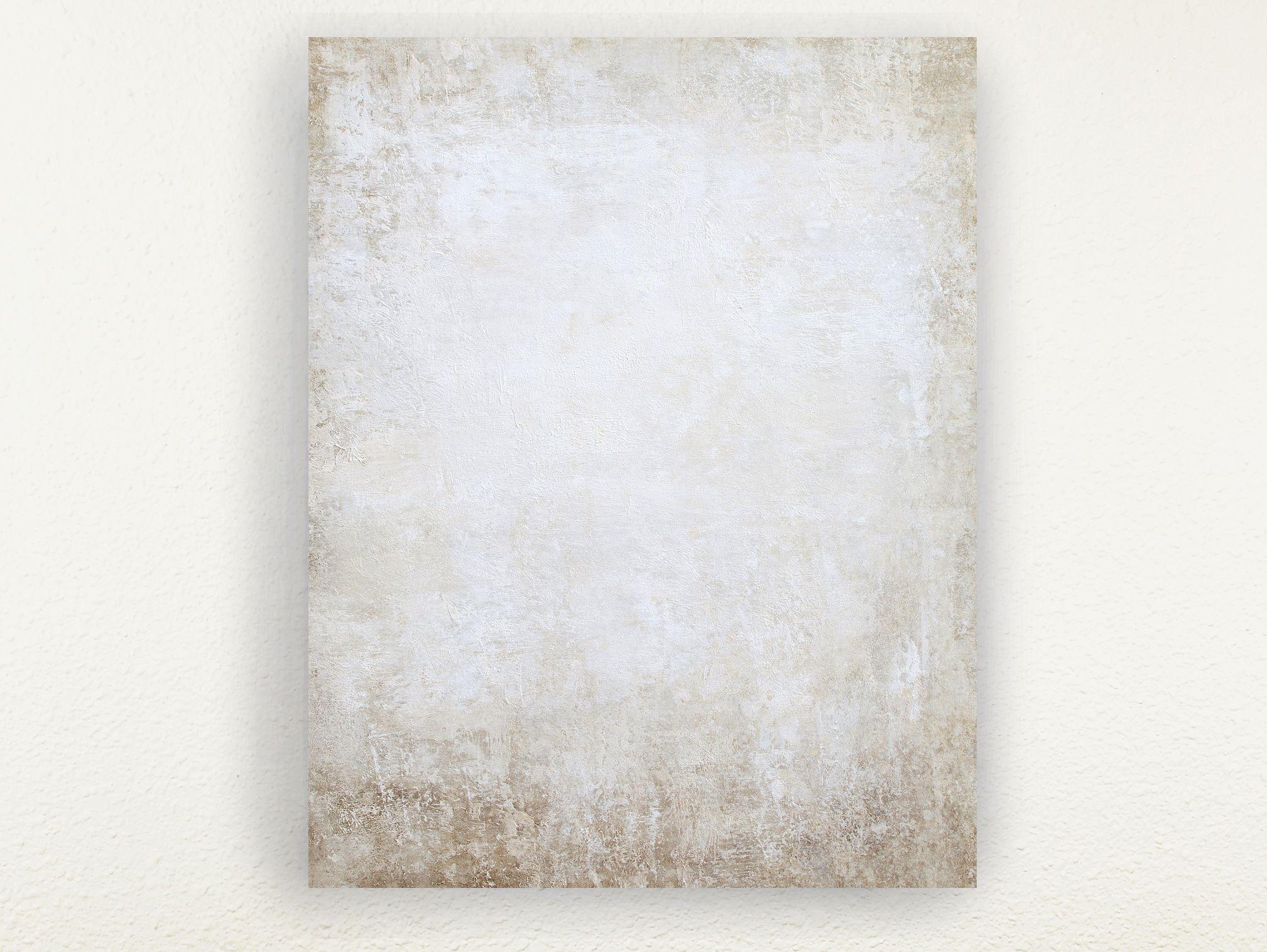 White Field 230102, Painting, Acrylic on Canvas For Sale 1
