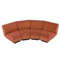 Don Chadwick Modular Curved Wedge Sectional Sofa Couch pour Herman Miller