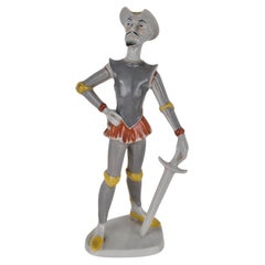 Don Chisciotte della Mancia Figura Art Déco ( Drasche )