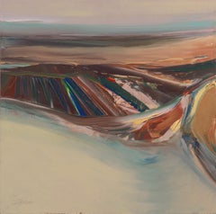 Vintage  'Abstract Landscape', California College of Arts and Crafts, Oakland, Thiebaud