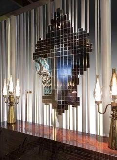 Don, lampe de bureau à 3 bras et double verre