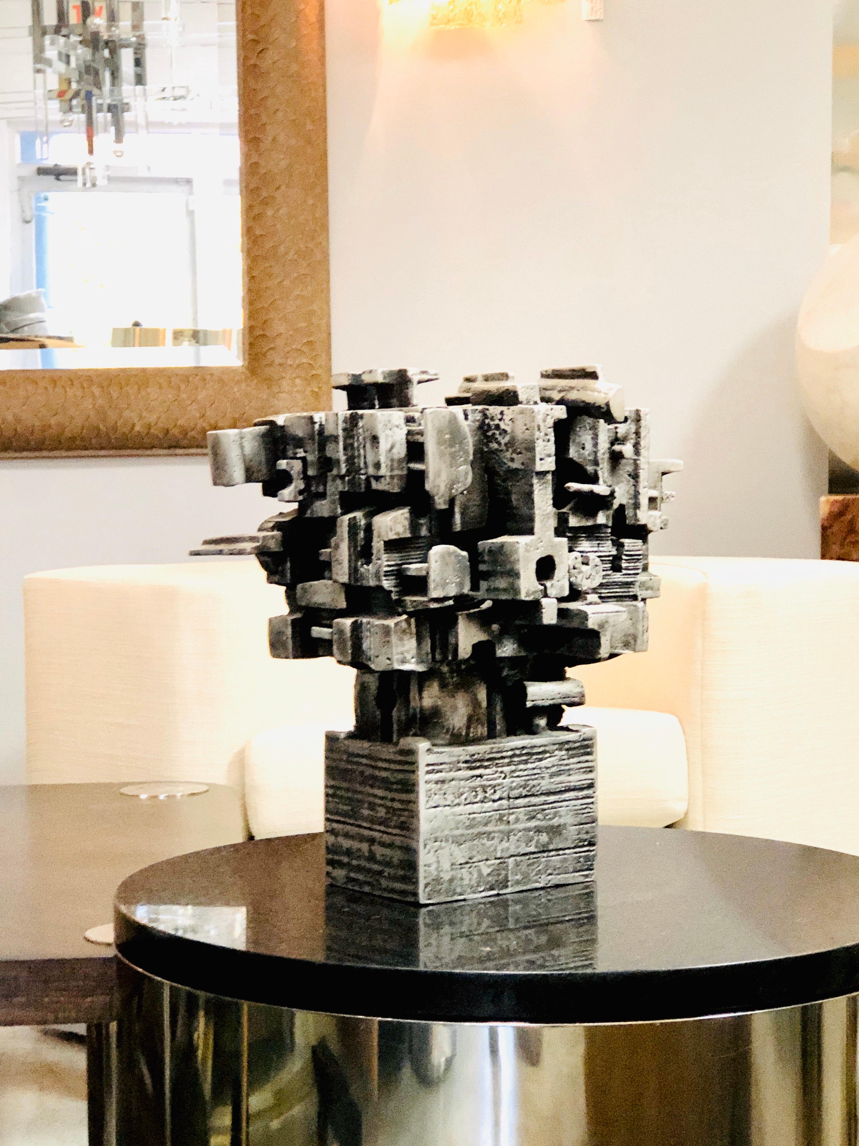 Don Drumm Abstract Midcentury Scupture, 1960s In Excellent Condition In Miami, FL