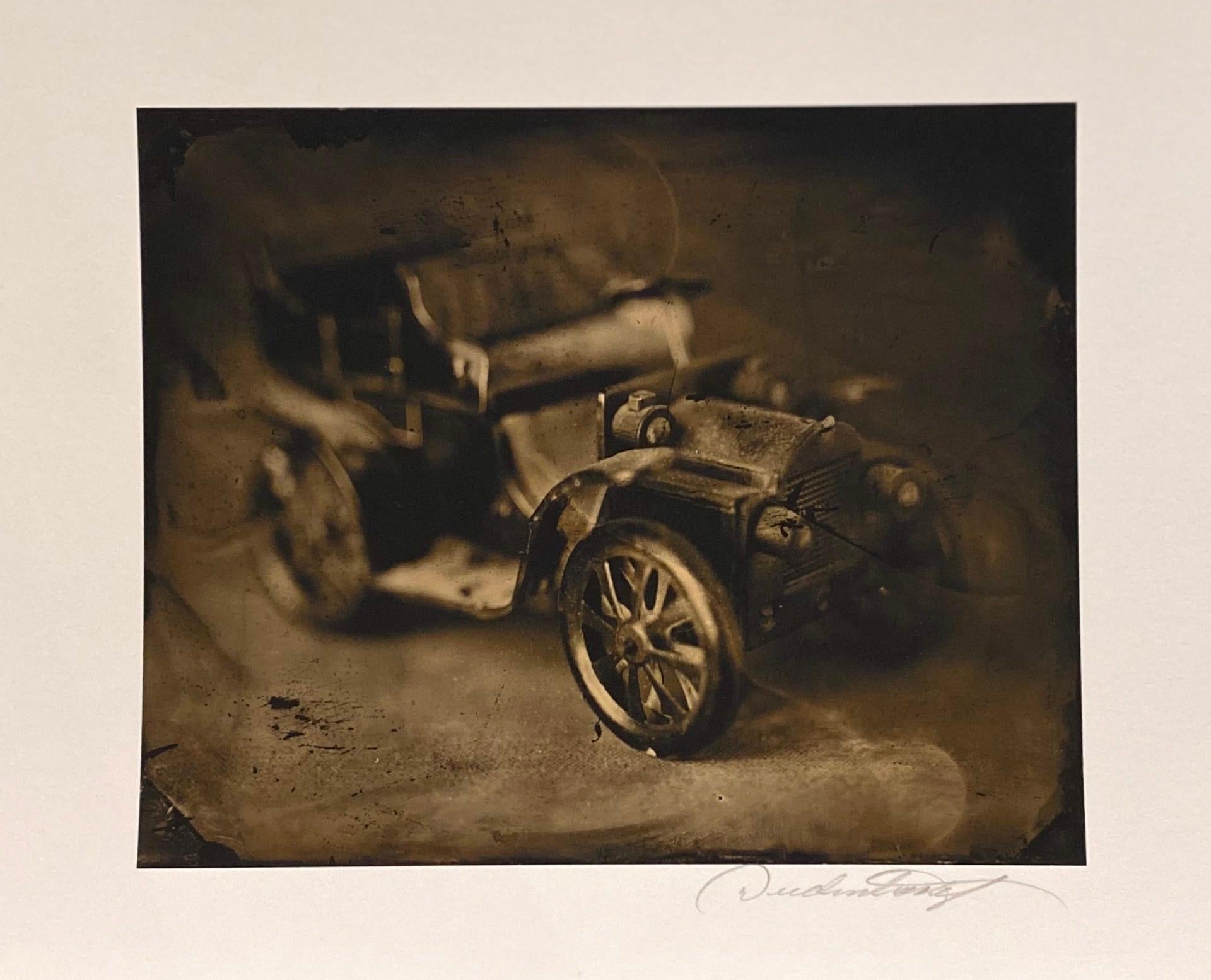 Don Dudenbostel Black and White Photograph - Tin Car