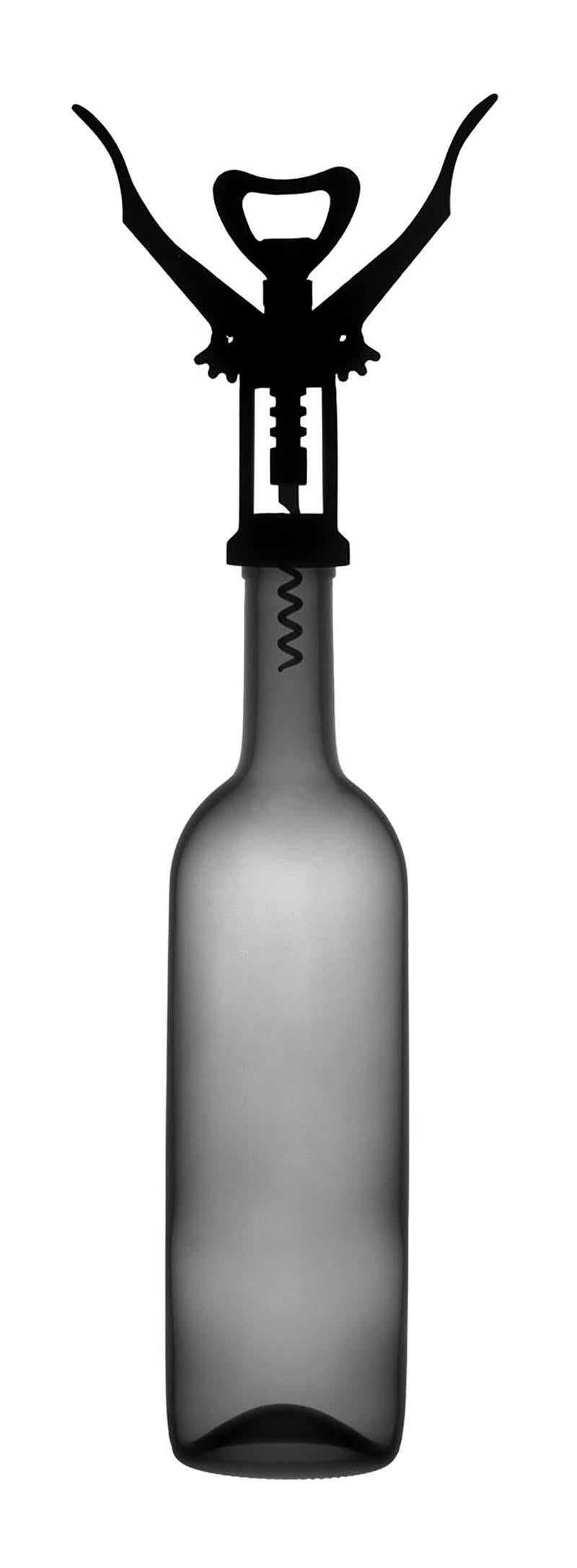 Don Dudenbostel Black and White Photograph - Wine Bottle