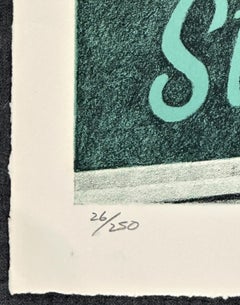 STRICTLY KOSHER Deli Original Signed Lithograph 1980