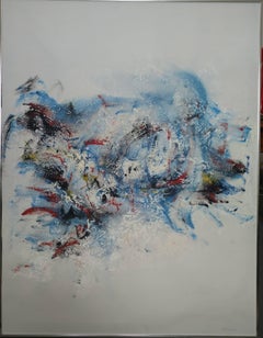 Composizione astratta espressionista senza titolo