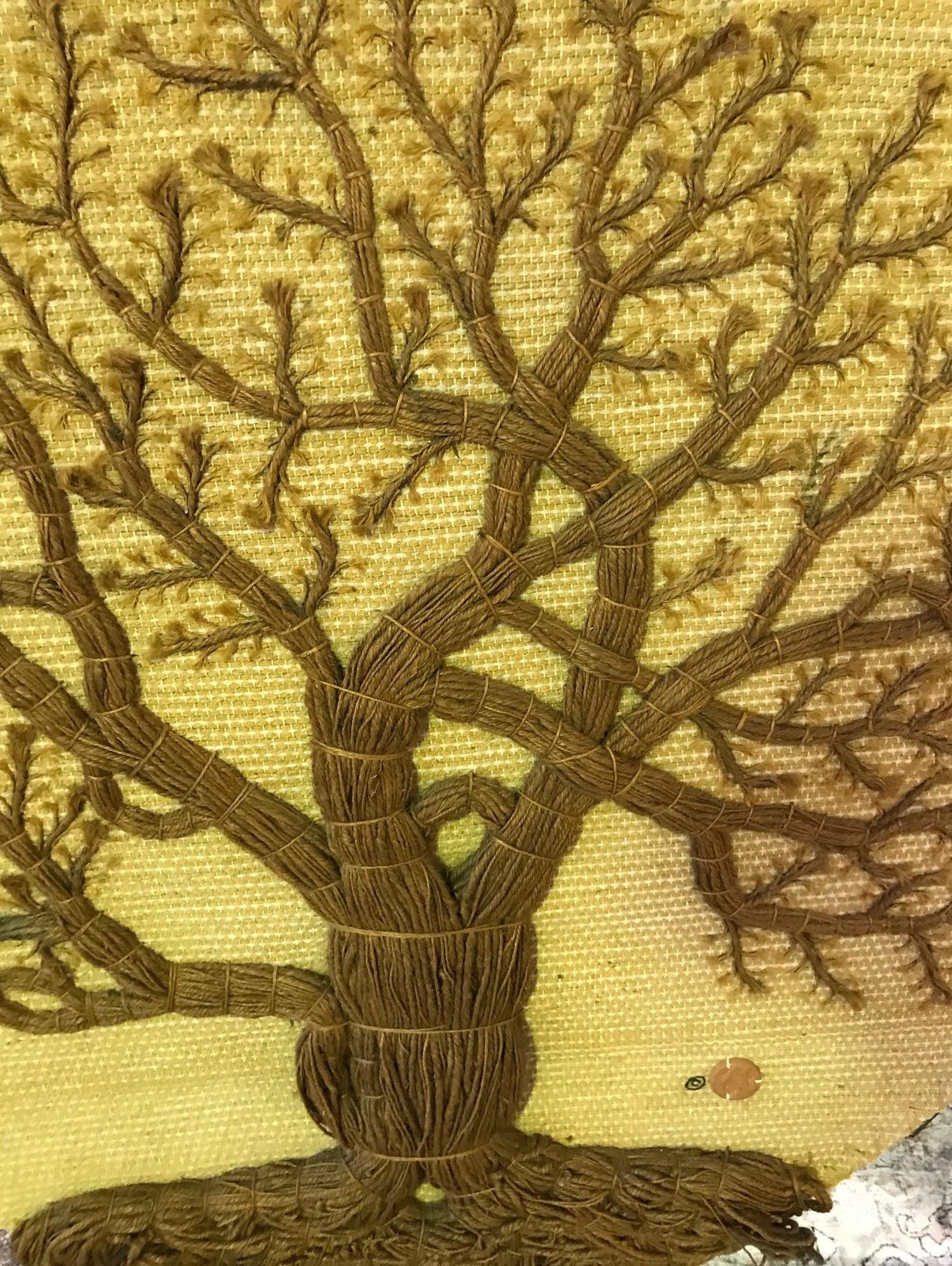 Fabelhafter Wandteppich „Baum des Lebens“ von Freedman:: Mid-Century Modern:: 1978 (Indisch)