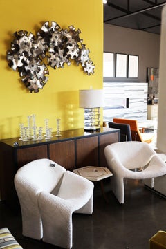 Don Freedman Large Brutalist Metal Wall Sculpture