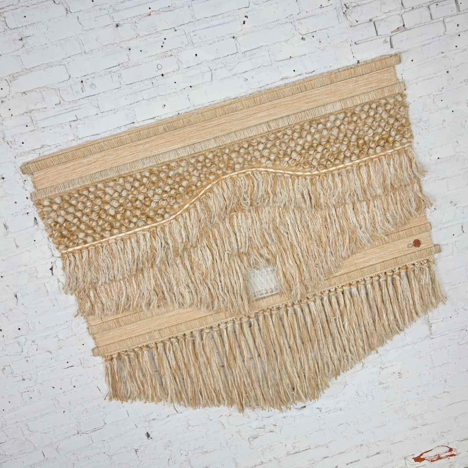 Organic Modern Don Freedman Modern Textile Woven Wall Hanging #436 c/o Tree Time Inc. for Inter