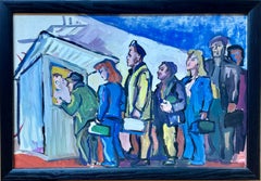 „ Pay Day“ Amerikanische Szene Sozialrealismus WPA-Ära Mitte des 20. Jahrhunderts Moderne Arbeiter